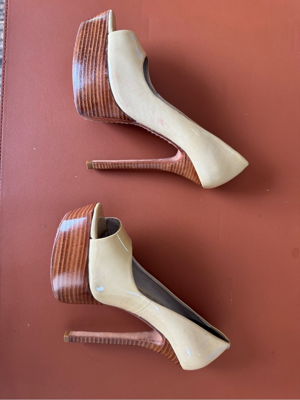 Alice + Olivia Slip-On Platform Heels